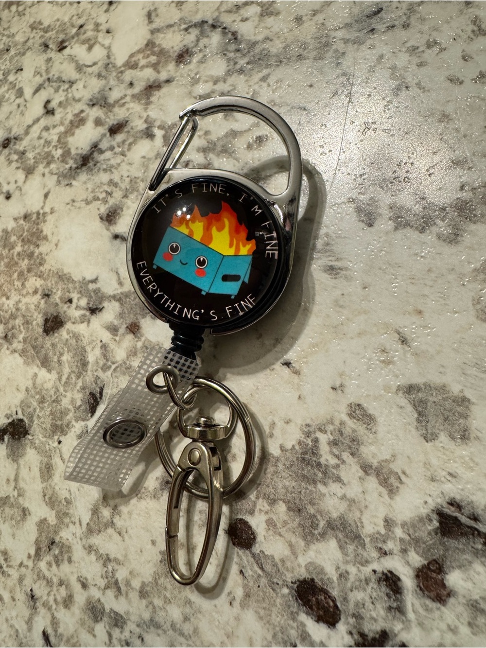 Dumpster Fire Badge Reel